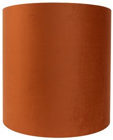 Látkové tienidlo oranžové so zlatým interiérom 40/40/40