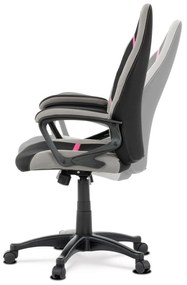 Autronic KA-L611 PINK Kancelárska stolička