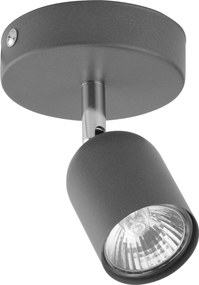 TK-LIGHTING Stropné bodové LED osvetlenie TOP, 1xGU10, 10W, sivé