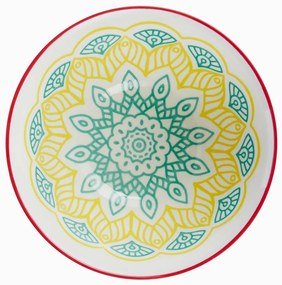 ORNAMENTS Miska 520 ml - žltá/zelená