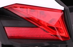 Ramiz Detský kočík SuperStar biely + pohon 4x4 + diaľkové ovládanie + batožinový priestor + MP3 LED + zámok dverí