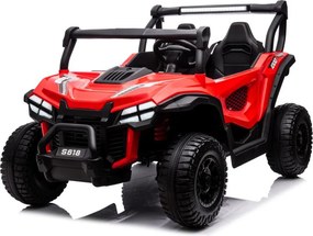 LEAN CARS Elektrické autíčko S618 červené 4x4