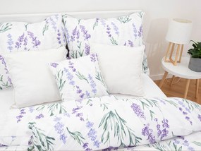 Bavlnená obliečka na vankúš Renforcé 70 × 90 cm – Levanduľa