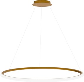 Toolight Toolight, LED závesné svietidlo 40cm, 24W, 3000K, LHJ004-CP, zlatá matná, OSW-50002