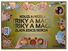 HM Studio Kúzla triky a mágia Zlatá edícia 150 trikov