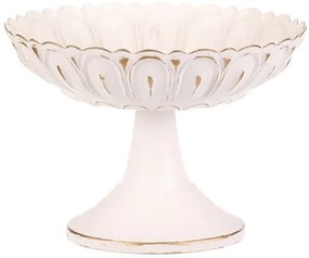 BONTEC Misa kovová - na stojane, 15 cm, aranžovacia, biela Farba: Biela