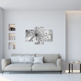 Obraz - Kvetina v zime (90x60 cm)