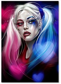 Gario Obraz na plátne Portrét Harley Quinn - Dmitry Belov Rozmery: 70 x 100 cm