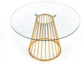Okrúhly jedálenský stôl Volo sklo