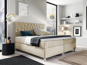 Kontinentálna posteľ Nilezi, Rozmer postele: 140x200, Dostupné poťahy: Manila 32