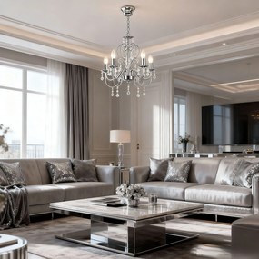 Toolight Toolight, stropné svietidlo 5xE14, EBT008-5CP, chróm, OSW-01243