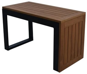 Autronic BONTEC Záhradná zostava, hliník, polywood, sivá, AZS-G1924 GREY Farba: Šedá