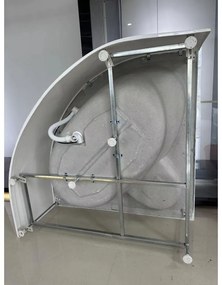 Symetrický rám vane 140x140 cm