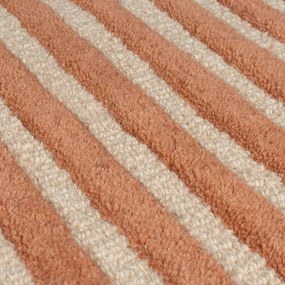 Ručne tkaný vlnený koberec v terakotovej farbe 120x180 cm Lozenge Terracotta – Flair Rugs