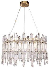 Zuma Line 9867-500 - Luster na lanku CROWN 6xE14/40W/230V zlatá