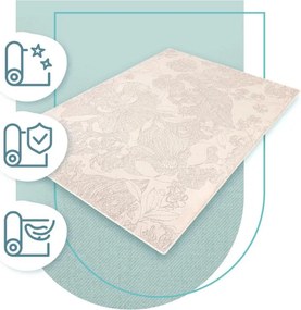 Koberec Agnella Noble Arol svetlosivý, béžový