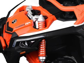 JOKOMISIADA Veľké terénne vozidlo Buggy Can-am Maverick pre 2 osoby PA0287 oranžová
