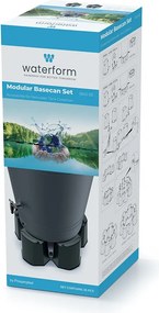Podstavec pod sud na dažďovú vodu MODULAR BASEWAN SET II antracit