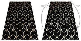 Kusový koberec Jón čierny 120x170cm