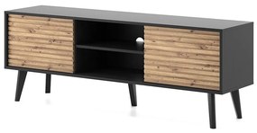TV stolík WILLOW WRTV154 dub artisan/čierna