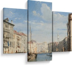 Obraz - Richard Parkes Bonington, The Grand Canal, reprodukcia (90x60 cm)