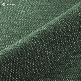 Tmavozelená čalúnená dvojlôžková posteľ s úložným priestorom a roštom 160x200 cm Garancia – Bobochic Paris