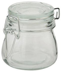 Sklenená uzatvárateľná nádoba - Ø 9 * 7 cm