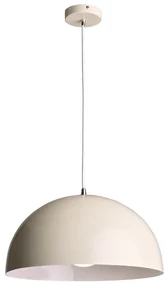 ACA DECOR Závesné stropné svietidlo MELINA max. 60W/E27/230V/IP20, krémové biele