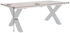 Konferenčný stolík Mammut X 120cm akáciový med 25mm