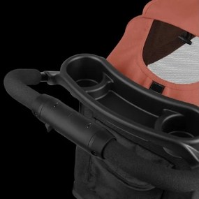 Lionelo - Športový kočík EMMA PLUS tehlová/čierna