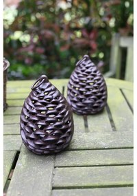 Kovový lampáš (výška 18 cm) Pine Cone – Esschert Design