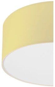 Stropné svietidlo SIRJA PASTEL DOUBLE 2xE27/15W/230V pr. 35 cm žltá
