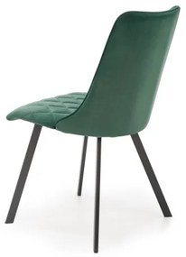Jedálenská stolička RESTIVO 1 ks tmavozelená