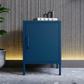 Nočný stolík MIA, 424 x 595 x 400 mm, Modern: tmavomodrá farba