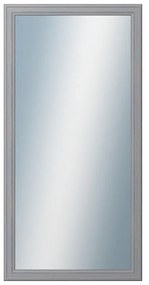 DANTIK - Zrkadlo v rámu, rozmer s rámom 60x120 cm z lišty STEP šedá (3019)