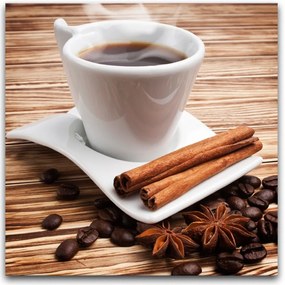 Obraz Styler Glasspik Coffee II, 30 × 30 cm