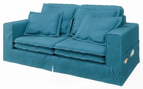 Svetlomodrá pohovka 196 cm Nora – Ropez