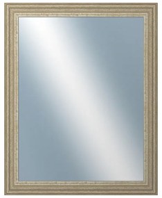 DANTIK - Zrkadlo v rámu, rozmer s rámom 40x50 cm z lišty LYON strieborná (2704)