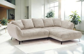 XXXLutz ROHOVÁ SEDAČKA, textil, béžová, svetlohnedá MID.YOU - Sedačky - 000694008402