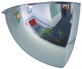 Dohľadové hemisférické zrkadlo 1/8 sféry, priemer 800 mm