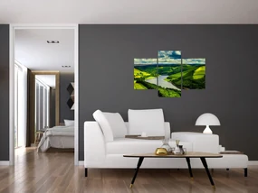 Obraz - Zelená krajina (90x60 cm)