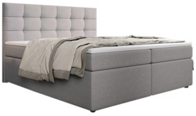 Čalúnená posteľ boxspring SALMA + vrchný matrac - inari 22 / 160x200