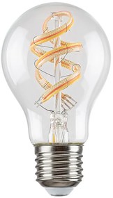 Rabalux LED Spiral Filament žiarovka Amber A60 4W/E27/300Lm/2700K+RGB/Dim