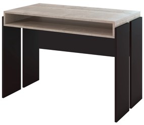 PC stolík Ramea (dub platinum grange + čierna). Akcia -20%. Vlastná spoľahlivá doprava až k Vám domov. 1055240