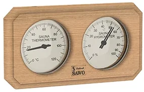 Teplomer do sauny s vlhkomerom - CEDR