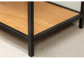 Knižnica/Regál 42022 77cm Slim Line Divoký Dub  - Komfort-nábytok