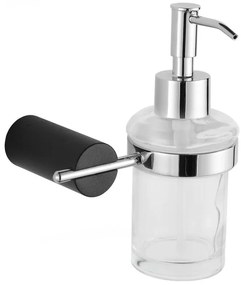 Mexen príslušenstvo, Aron dávkovač mydla, čierna-chrómová, 70881388-07