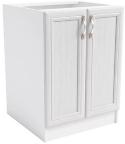 Skrinka do kuchyne Sycylia D60 biela/dub lancelot