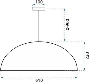 Toolight - závesné svietidlo APP988-1CP, bambus, OSW-01046