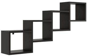 Polička NR 8 čierna